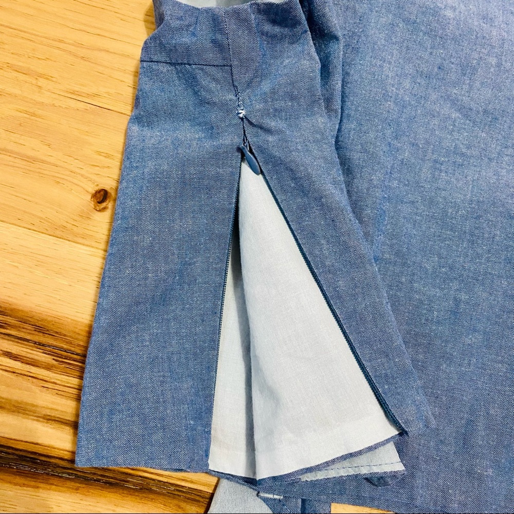 Viva Aviva Magnolia Chambray Top EUC - Picture 11 of 16